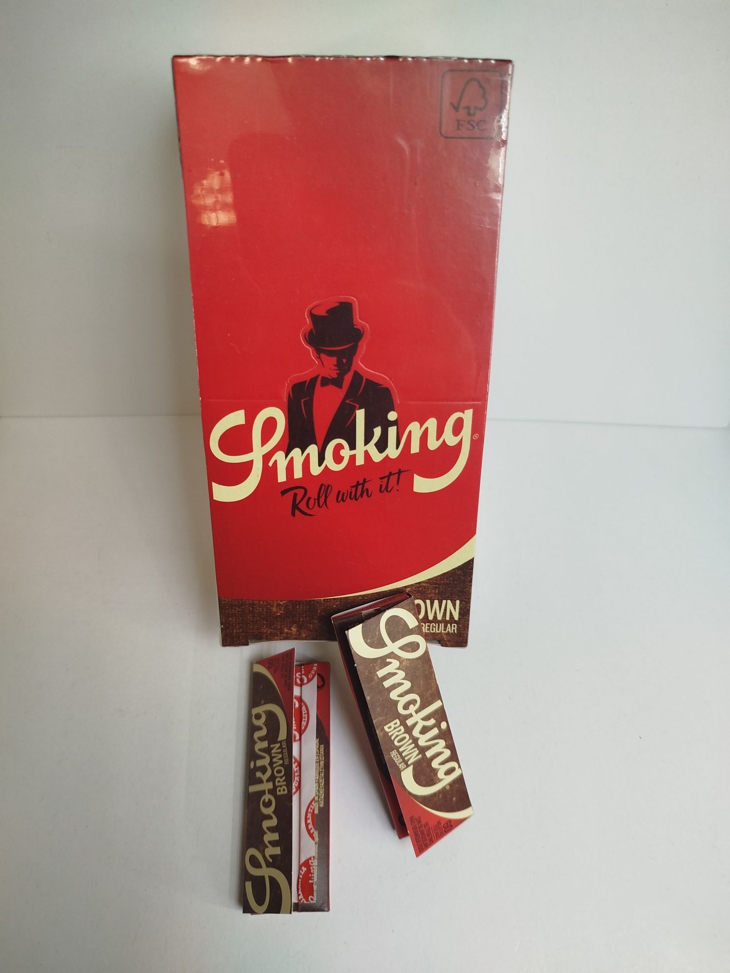 Smoking Mortalhas N8 Castanhas Brown CX 50