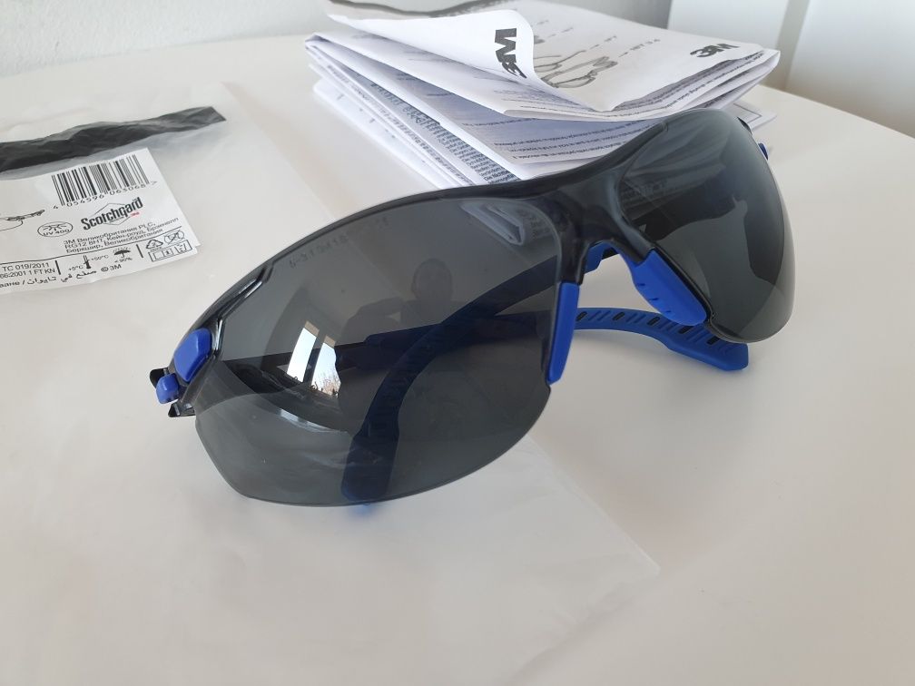 Okulary Ochronne Przyciemniane 3M Solus1000 Okulary Robocze!