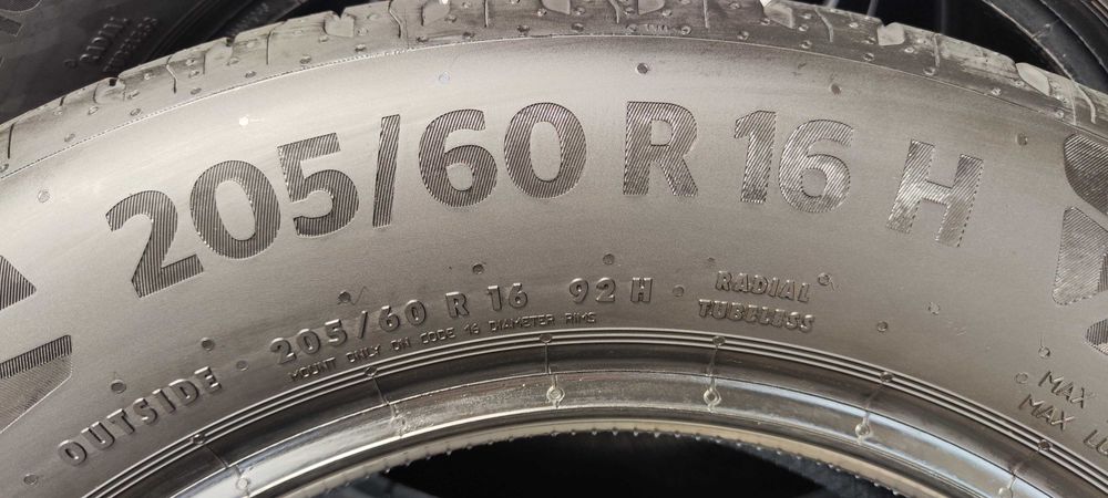 Opony 205/60 R16 92H Continental EcoContact 6 2025r
