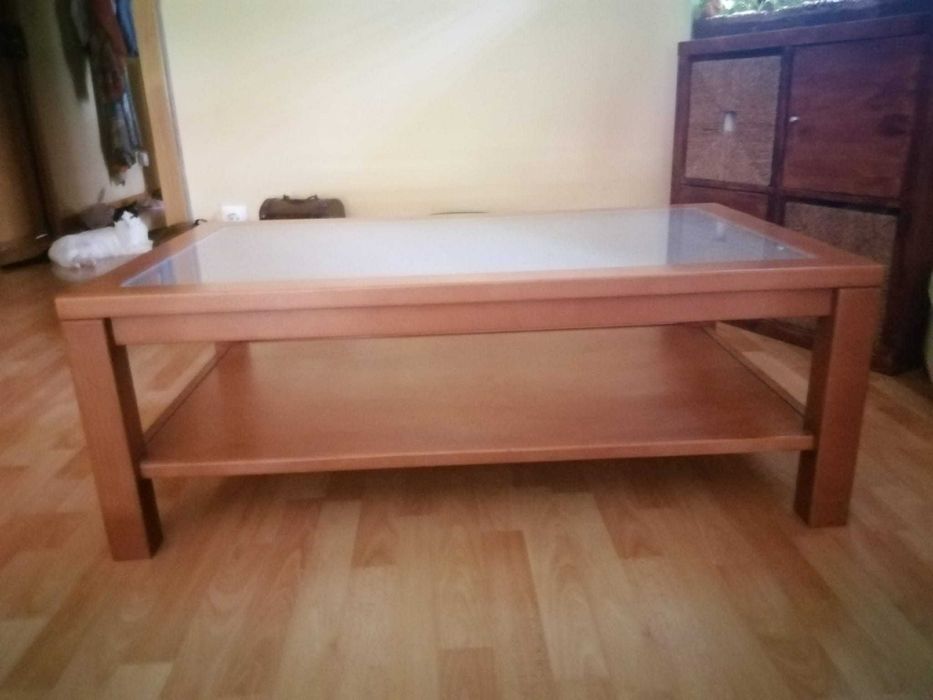 mesa de centro cor cerejeira