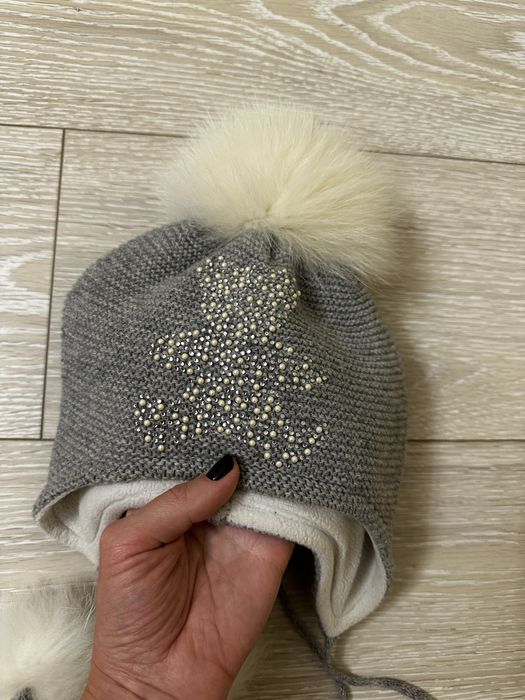 Шапка осінь-зима Trestelle (Італія) для дівчинки 3-5 років