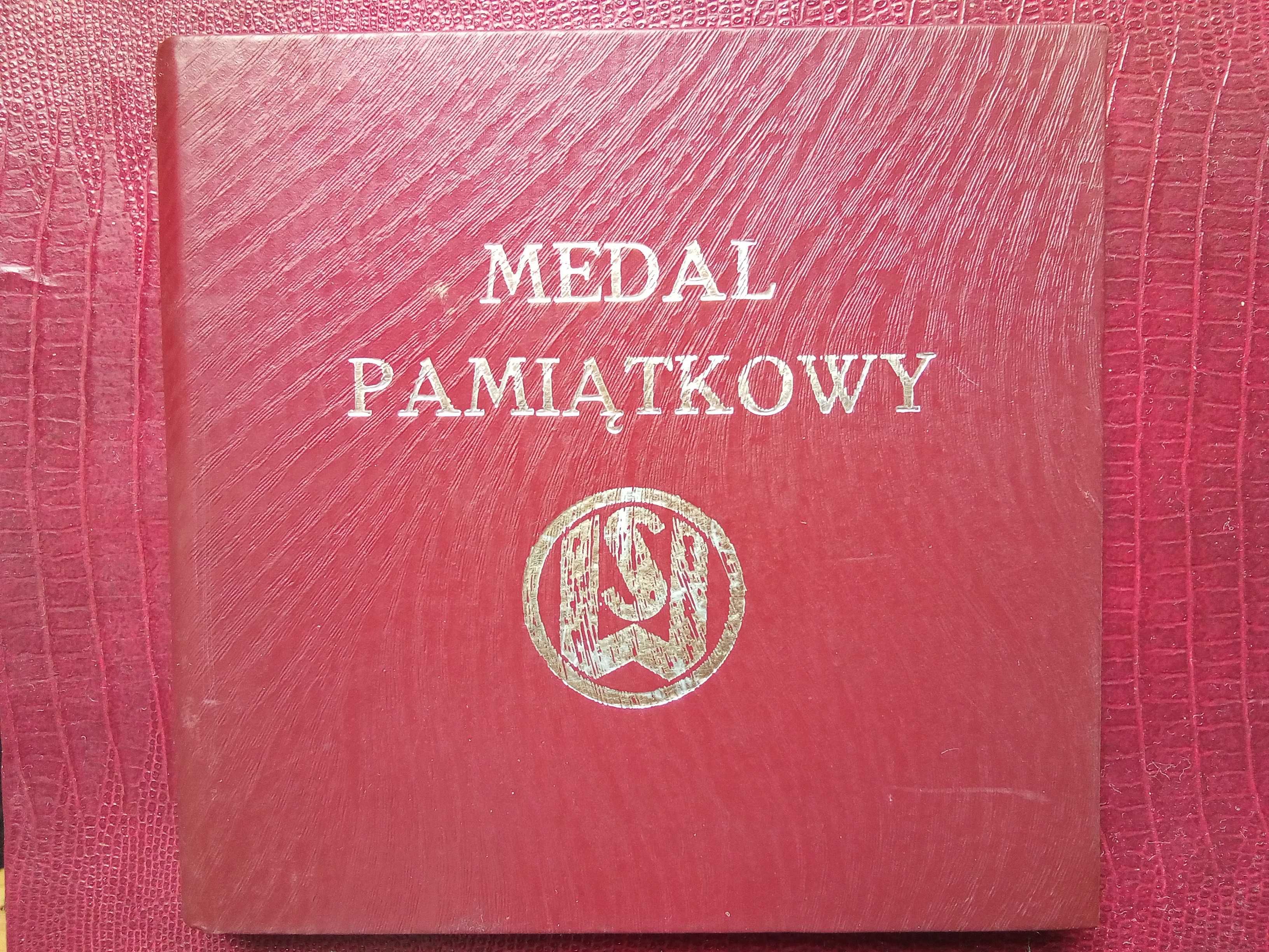 Medal pamiątkowy Huty Stalowa Wola 50 lat huty.