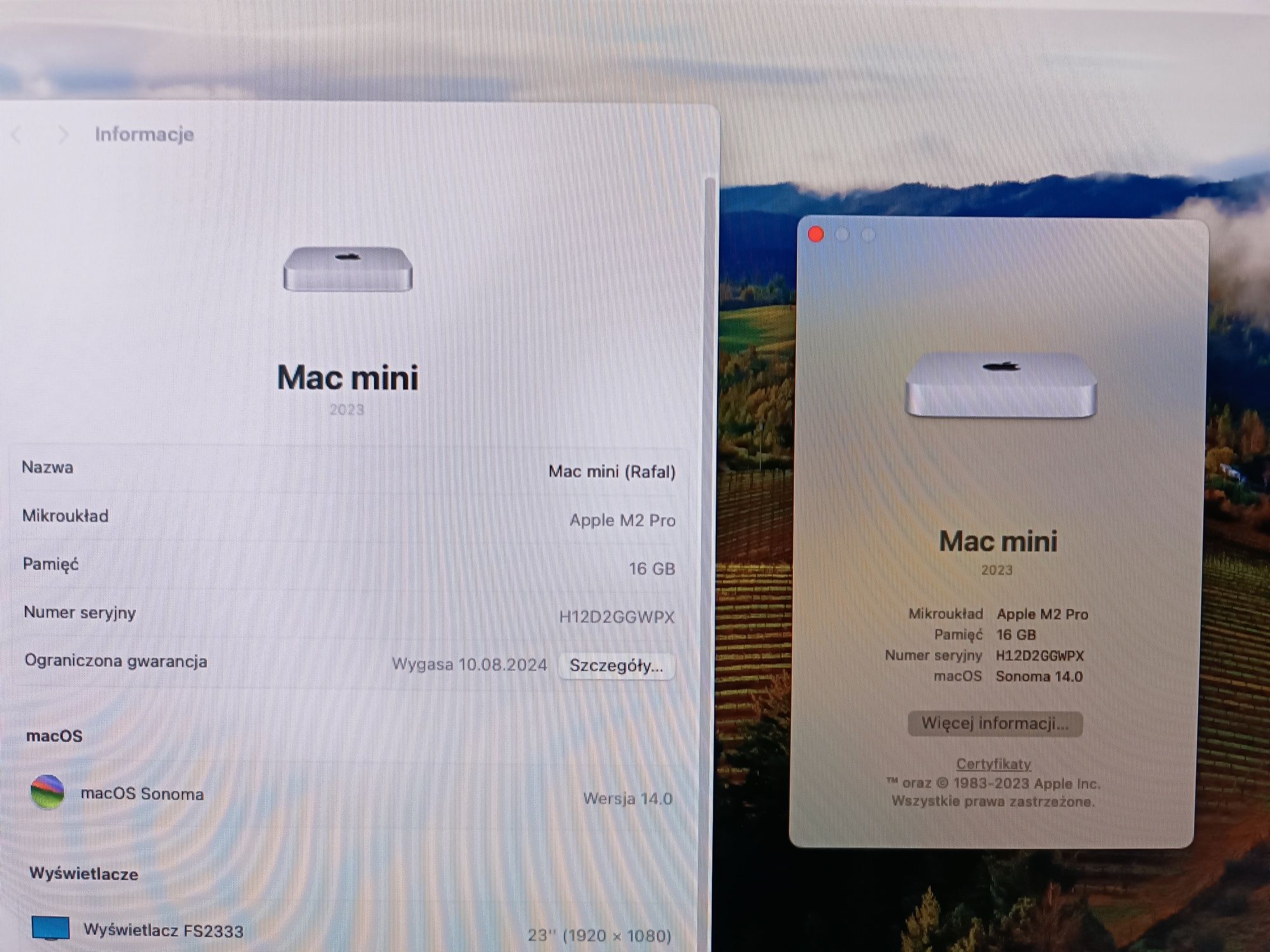 Apple Mac Mini 16GB/512GB M2 Pro