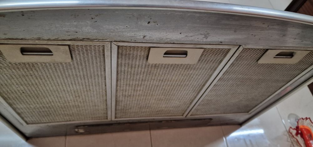 Exaustor Teka em funcionamento