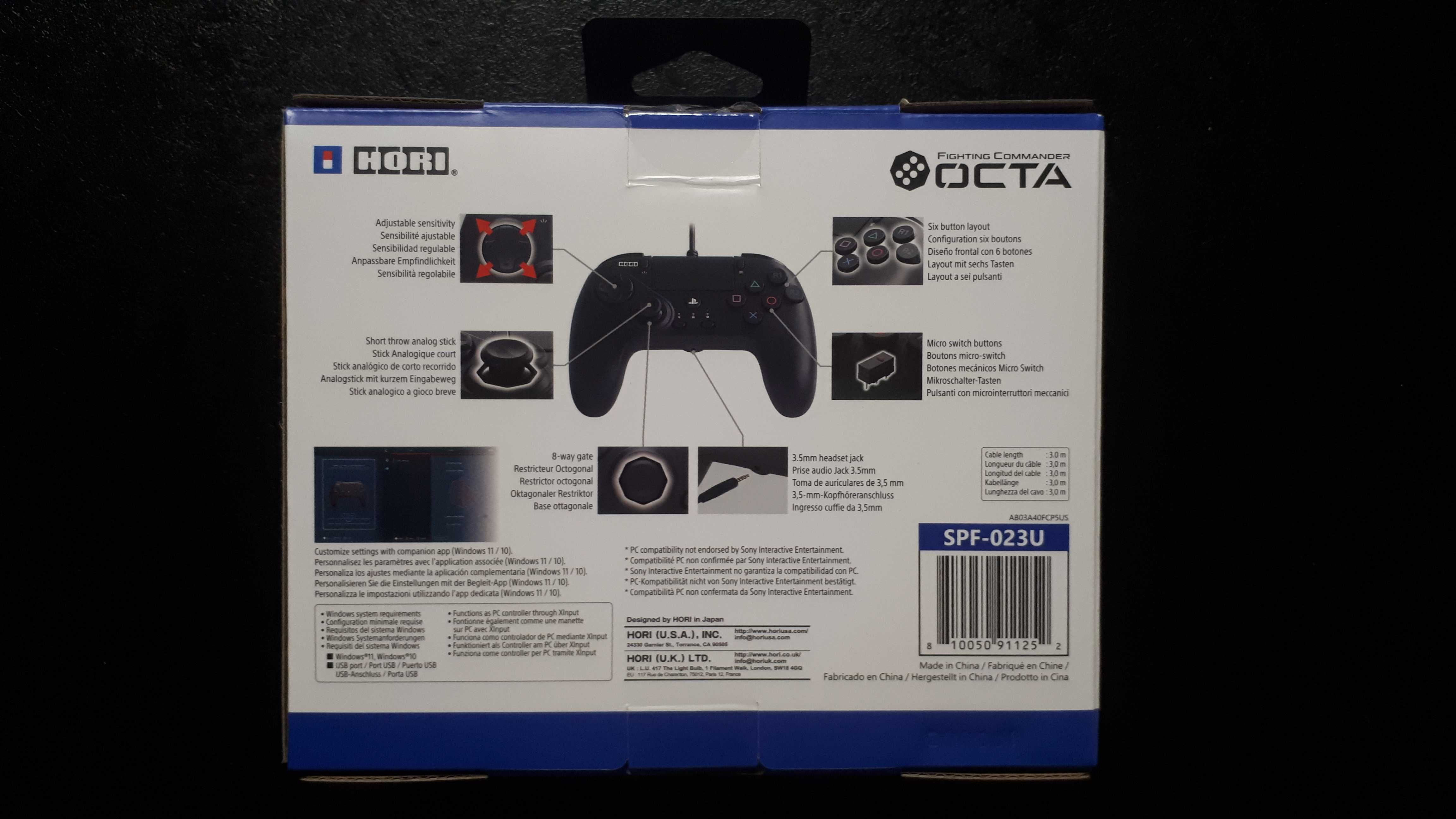 Pad Hori Fighting Commander OCTA (PS4/PS5/PC)