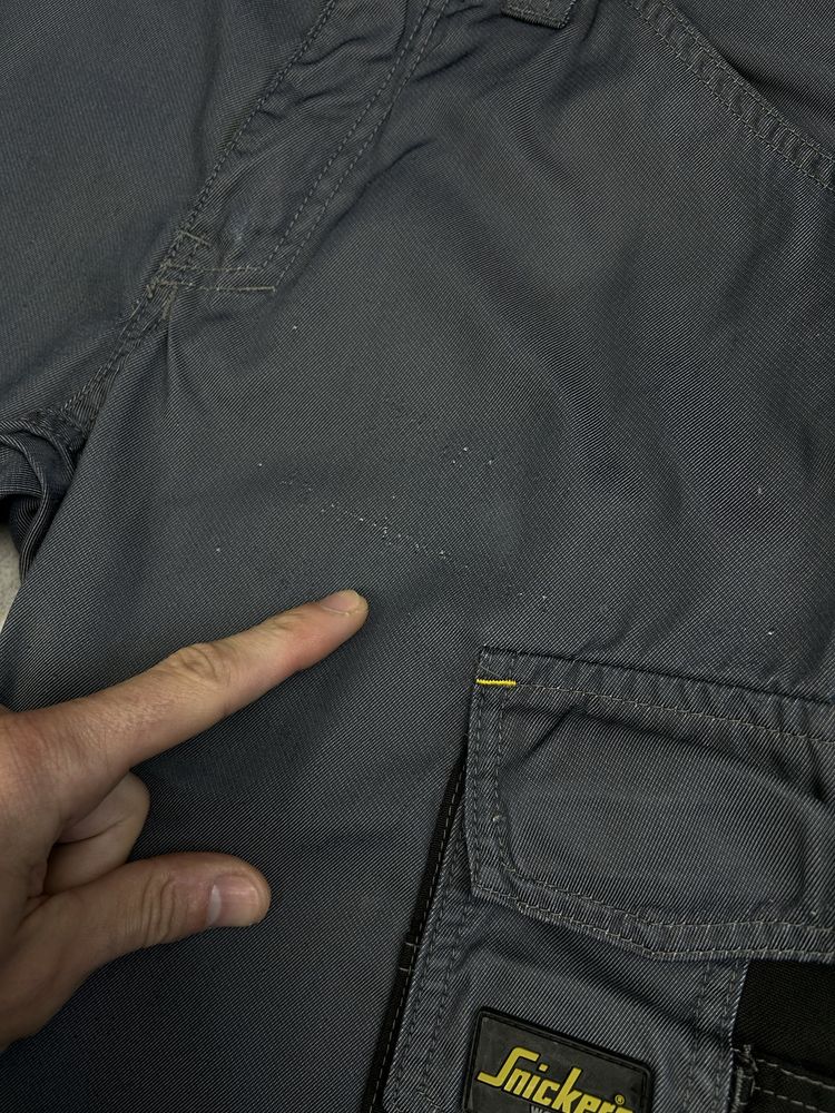 Snickers Cordura 3312 (50) робочі карго штани роба спецовка сірі