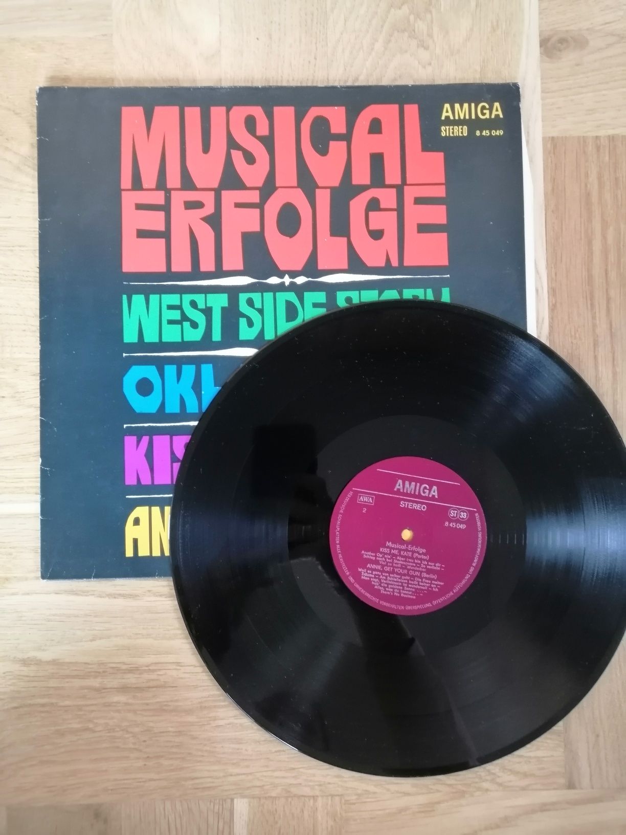 Płyta winylowa Musical Erfolge West Side Story