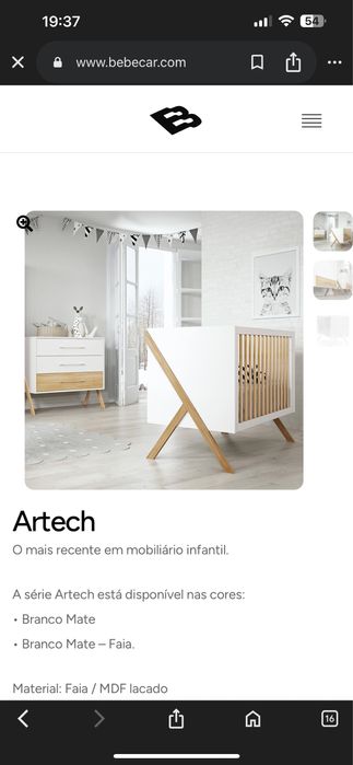Berço e Comoda Trama Artech