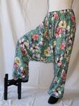 Spodnie do jogi, szarawary, alladynki, haremki, handmade, size free.