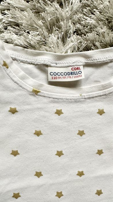 Coccodrillo bluzka gwiazdki śliczna 110