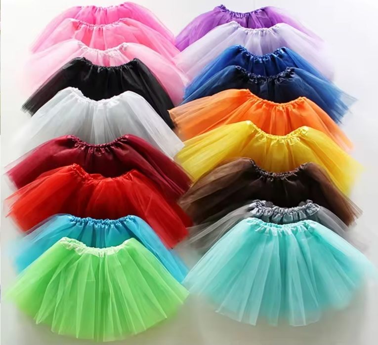 6 слоев| 6 шарів| 98-140р| Фатинова пишна спідниця "Ту-ту"|юбка фатин