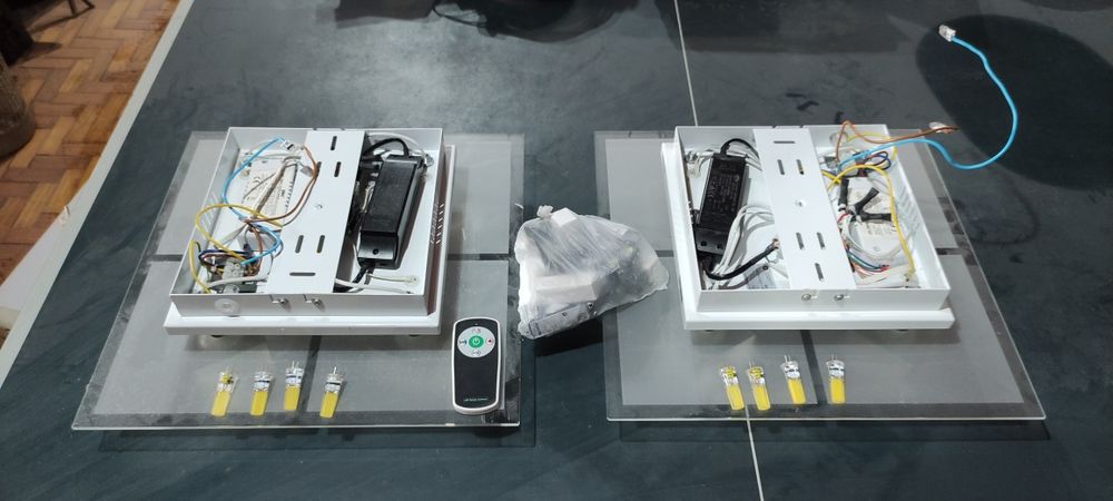 Candeeiros tecto led