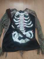 Pirat szkieletor szkielet Czacha kostium Halloween r.M/L 170cm