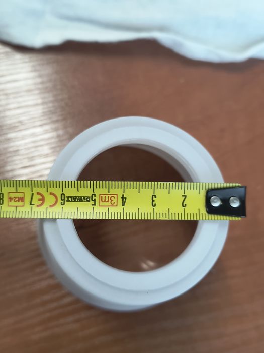 Klosz szklany biały nowy