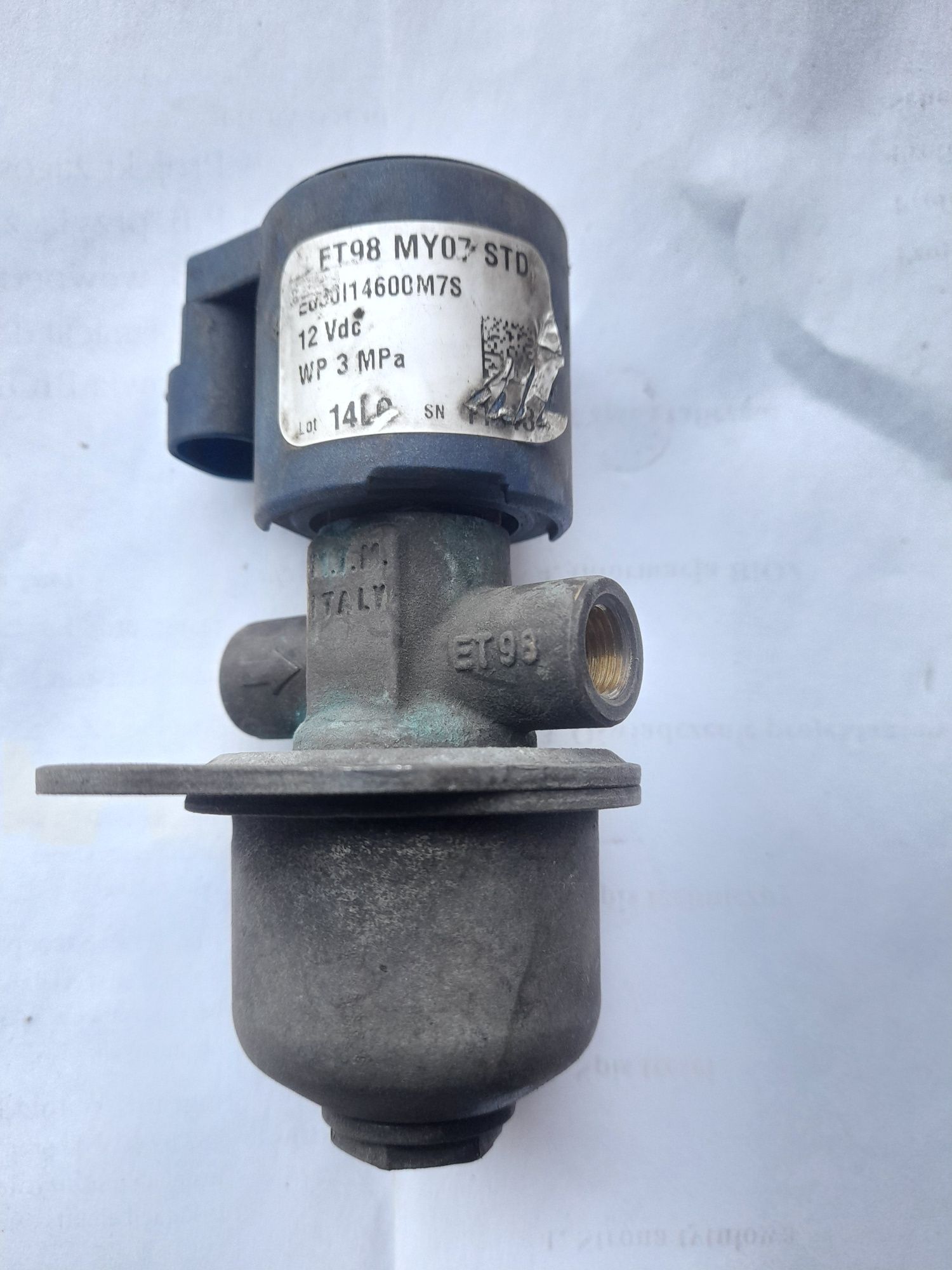 Elektrozawor ET98 brc,filt fazy cieklej