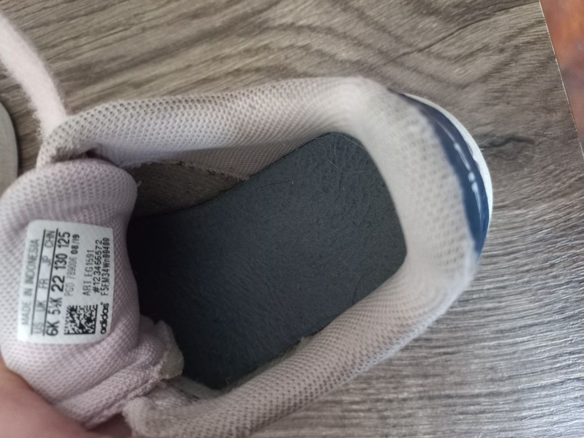 Buciki dziewczęce buty adidas adidasy r 22 różowe