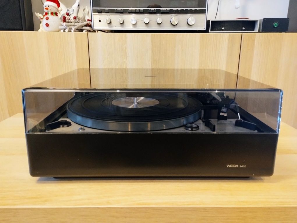 WEGA 3430 / DUAL CS1229 - Kapitalny gramofon Vintage