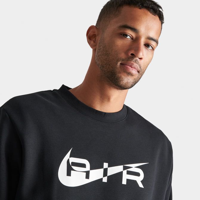 Nike air men's fleece crew-neck sweatshirt свитшот, світшот на флісі