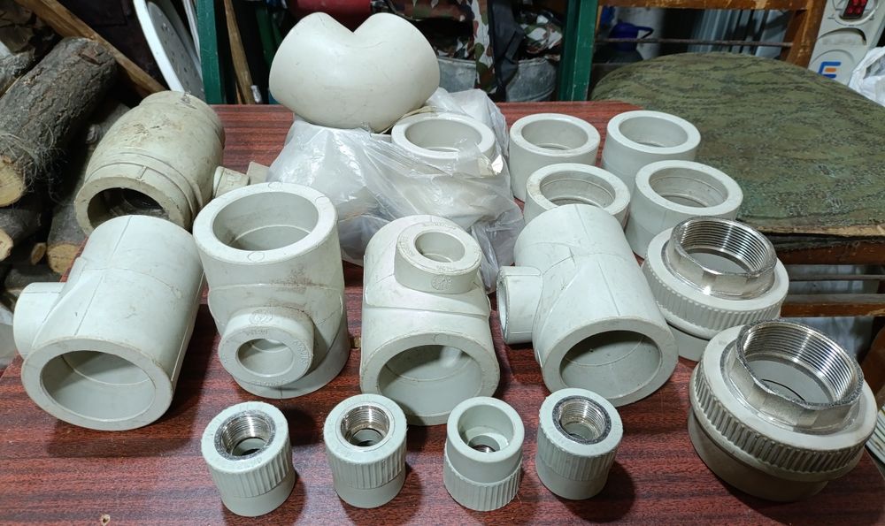 Полипропиленовая труба под пайку + ППР фитинги