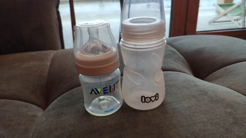 Butelka Avent classic 125ml nowa i Lovi 250ml