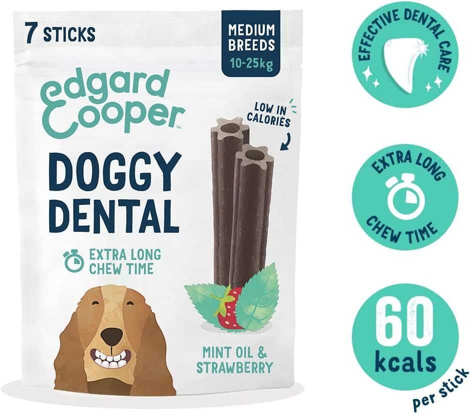 ласощі для чищення зубів для собак Edgard & Cooper Treats 56 Stick