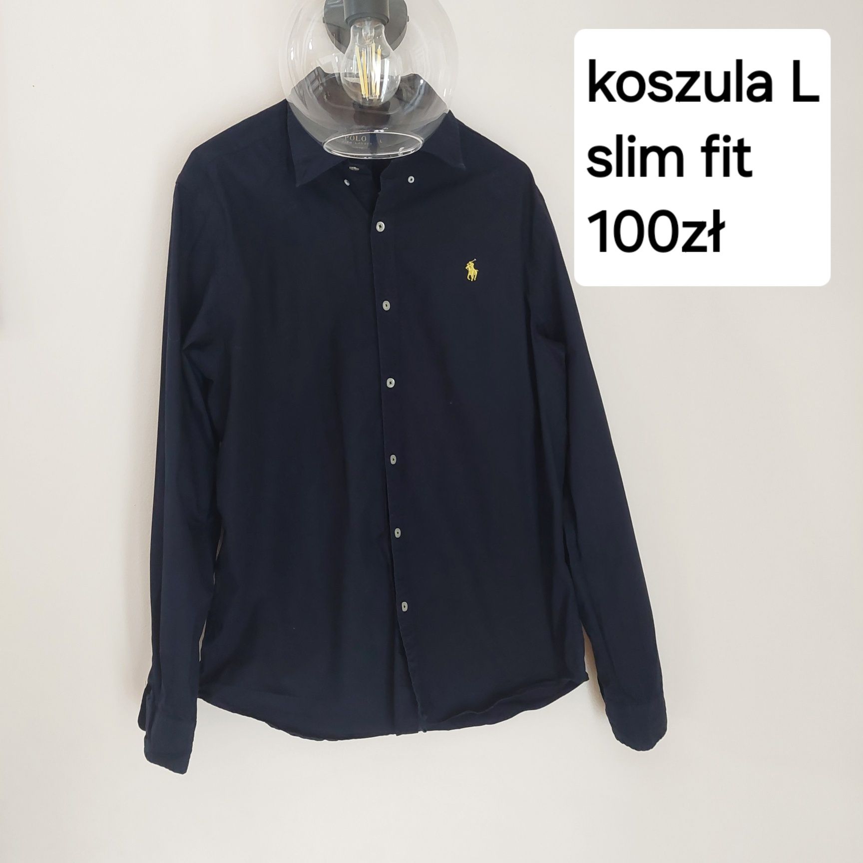 Koszula Ralph Lauren slim fit L