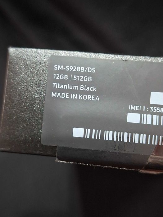 NOWY Samsung Galaxy S24 Ultra 512GB 12GB BRAK BLOKAD brak rat czarny