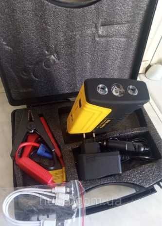 Пусковий пристрій jumpstarter 16800 мАг стартер, бустер, power bank