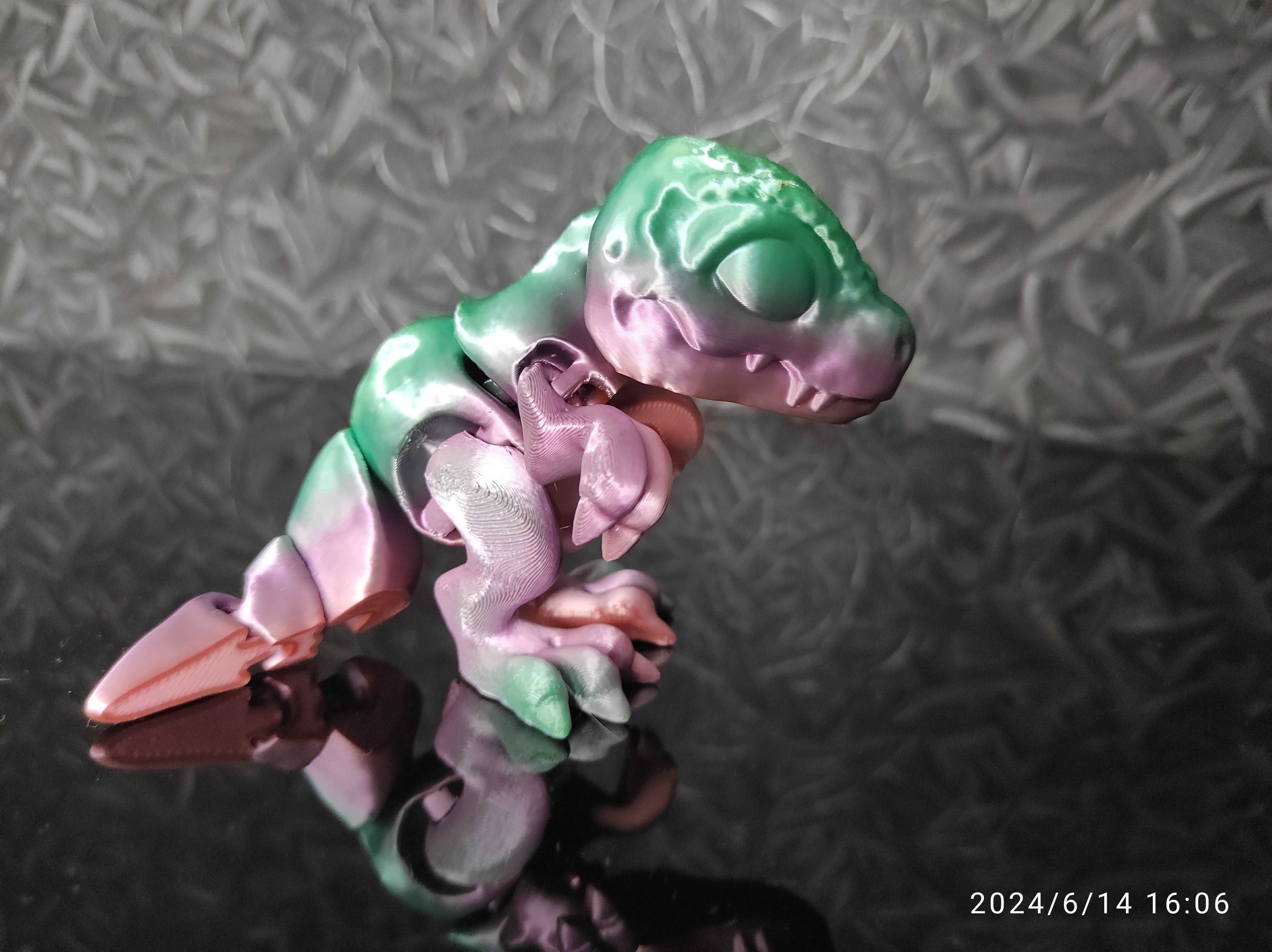 Mini T-REX, figurka, przegubowy - wydruk 3D