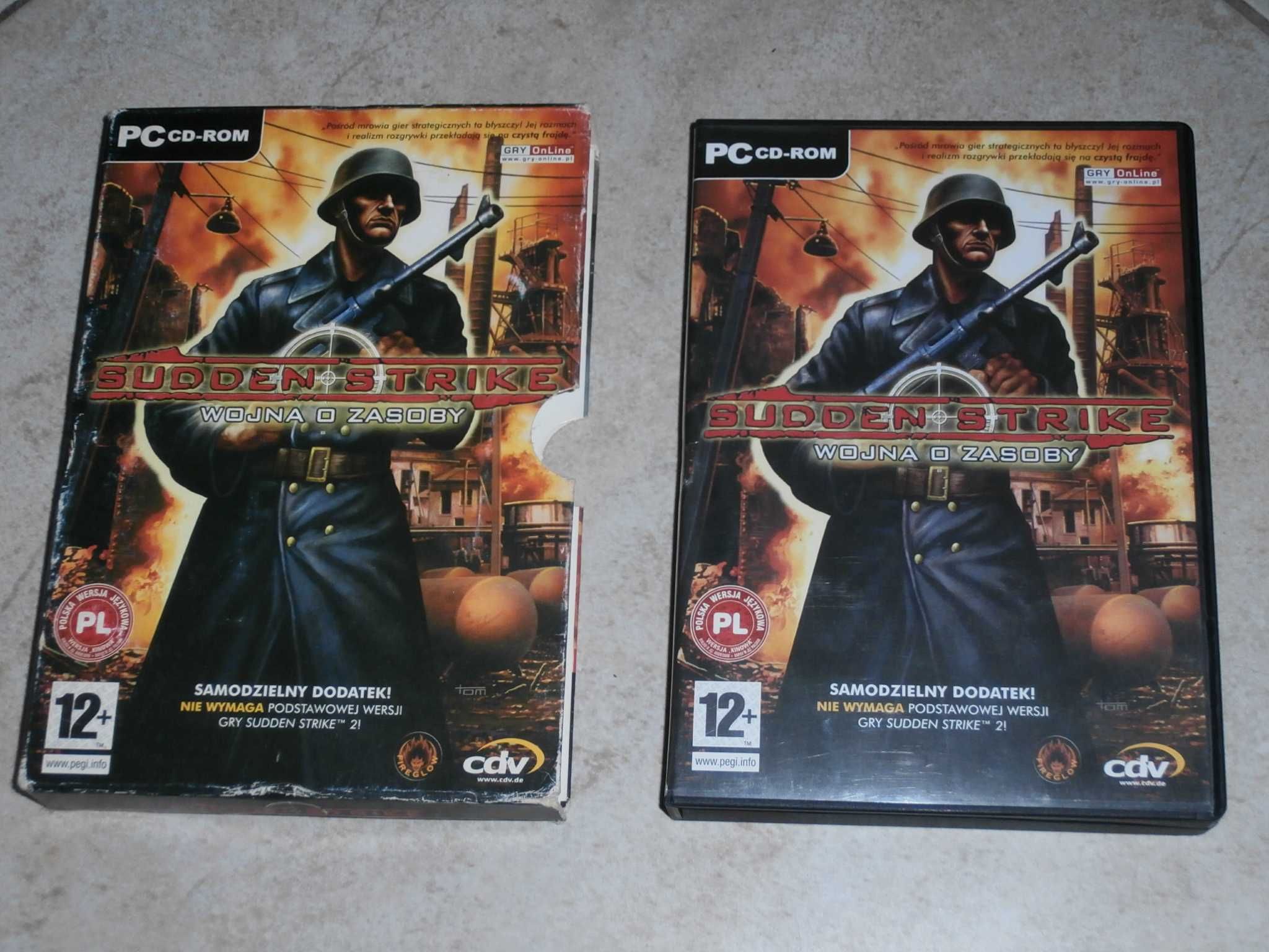 Trzy Gry PC Sudden Strike PC Anthology, Wojna o zasoby, Arm of Victory