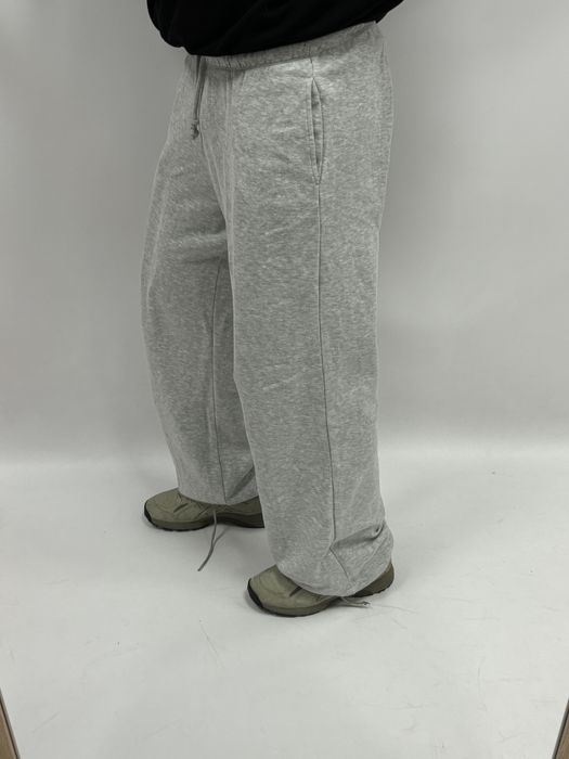 Широкі сірі спортивки Baggy Sweatpants штани широкие серые беггі y2k