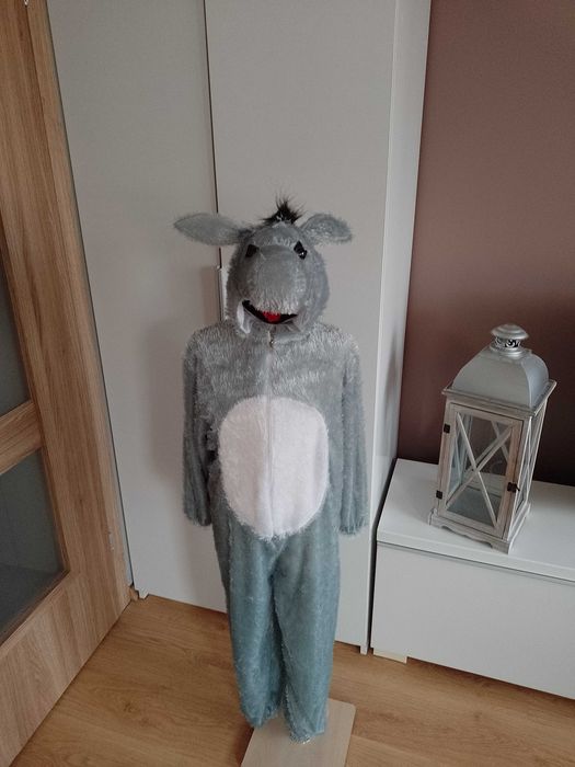 NOWY strój karnawałowy OSIOŁ OSIOŁEK kostium jasełka 122/134 (276)