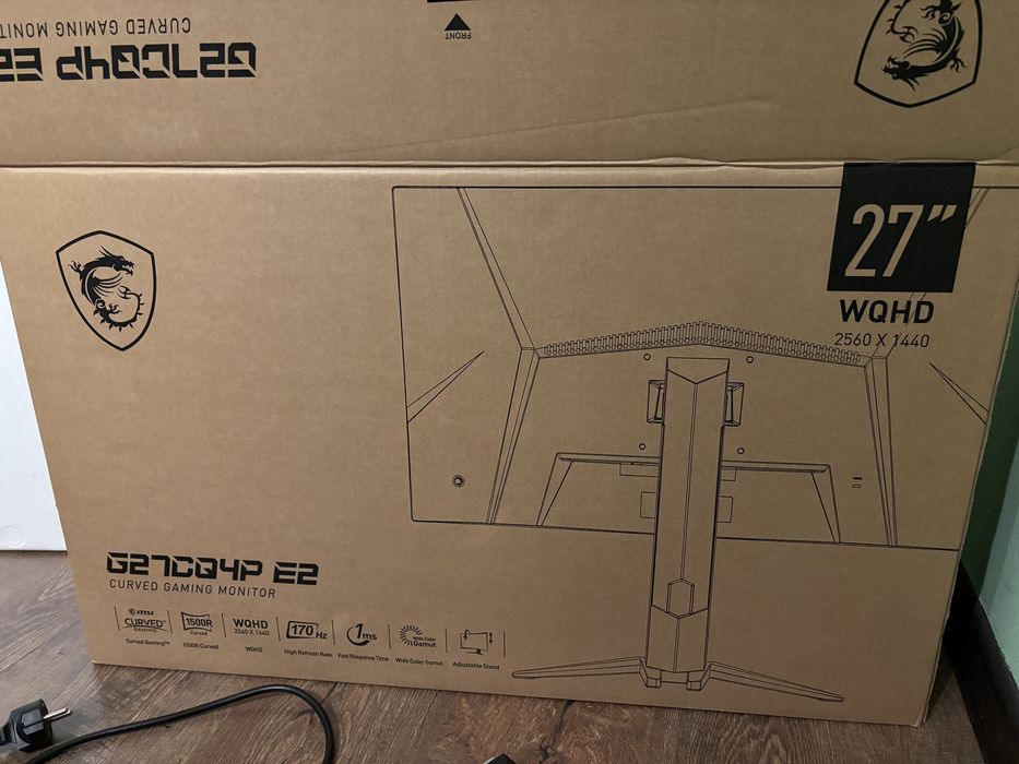 Монітор MSI optix G27CQ4P E2