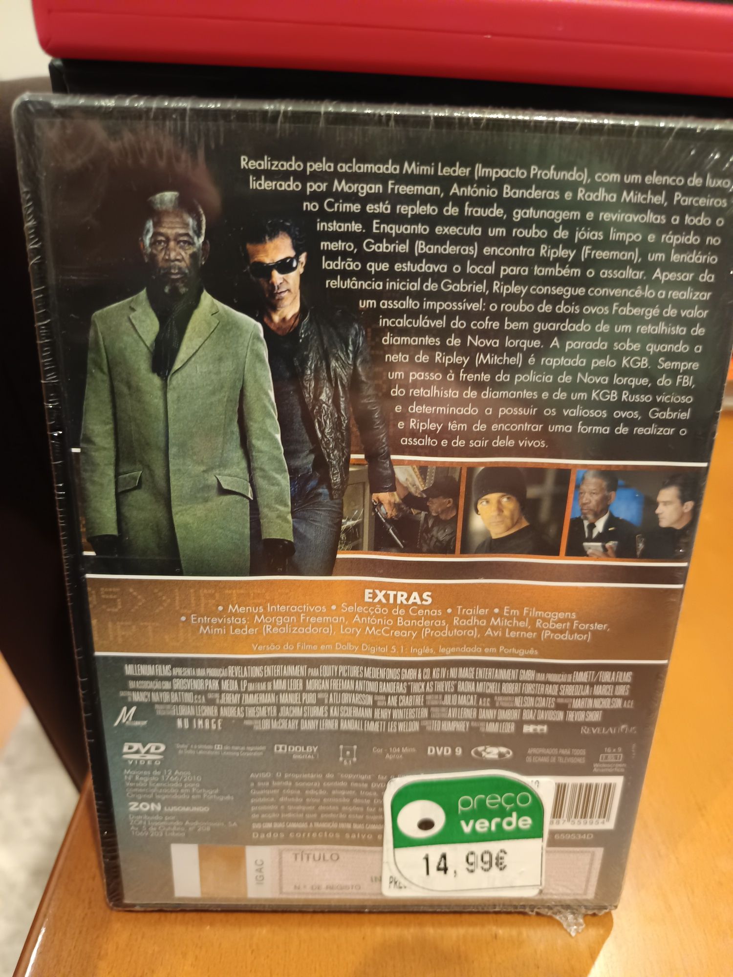 DVD parceiros no crime