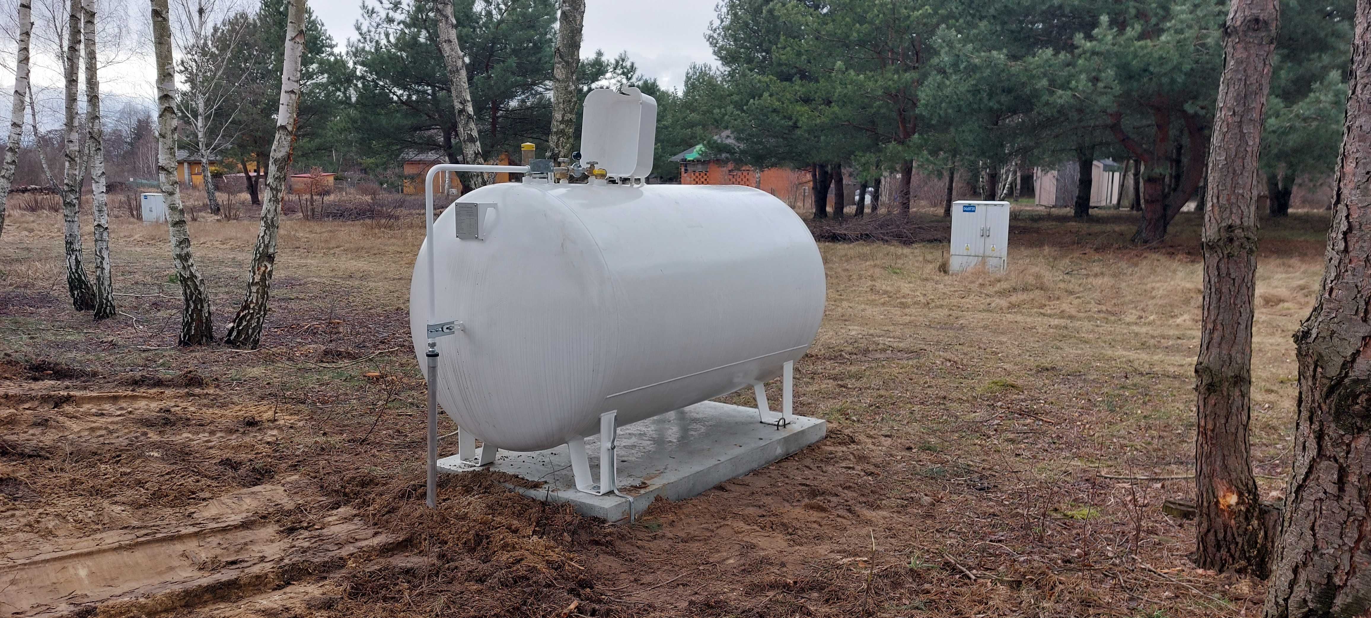 Zbiornik na gaz płynny LPG 2700L / 3600L / 4850L / 6400L naziemne