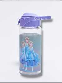 Пляшка для води з поїлкою Frozen Крижане серце 500мл./Бутылка для воды