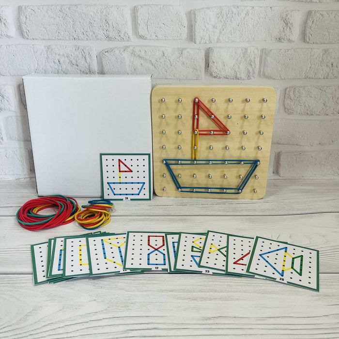 Геоборд з картками Познавалка