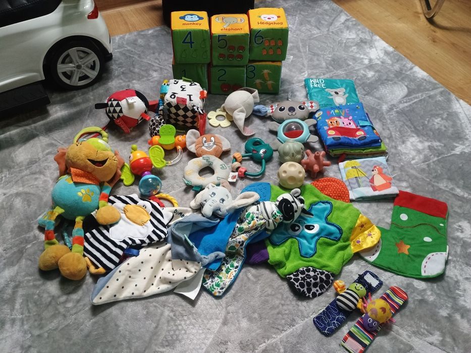 Zabawki sensoryczne dla niemowlaka