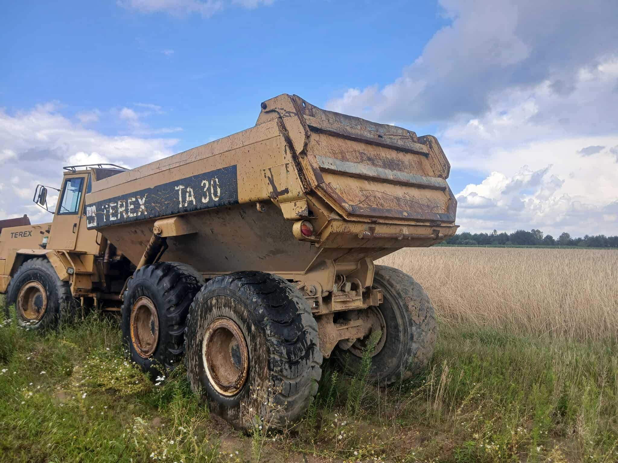 WOZIDŁO technologiczne  O&K TEREX D25 TA30. 6x6.