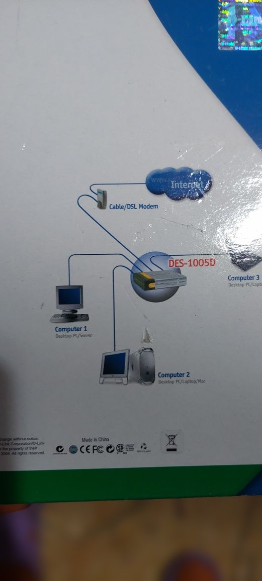 Switch dlink 5-port