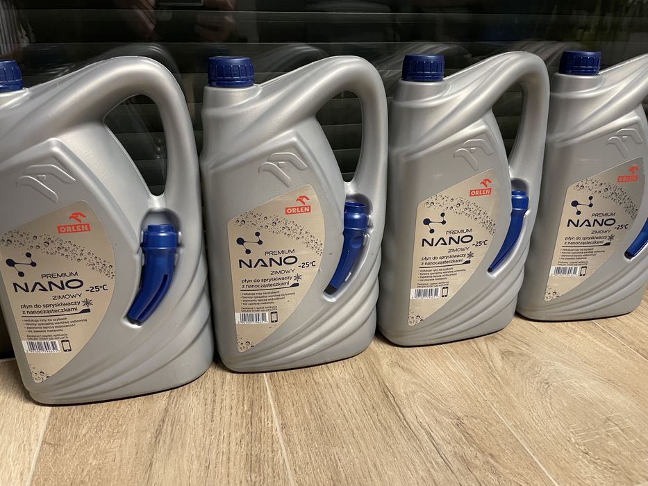 Zimowy płyn do spryskiwaczy orlen nano zima_oryginalny_NOWY_paczkomat