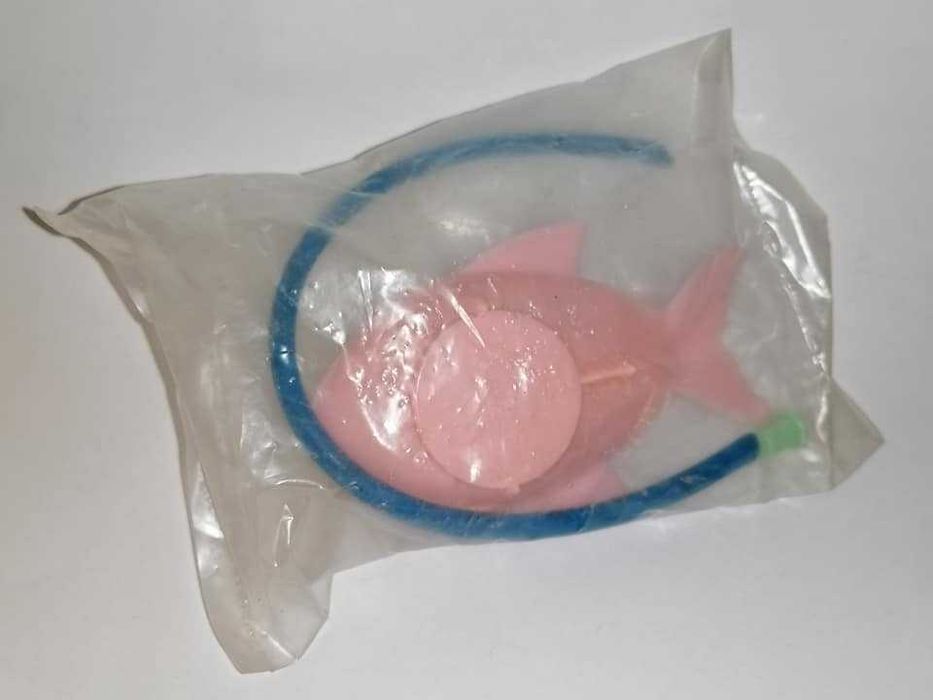 Raro brinquedo antigo para fazer bolas de sabão