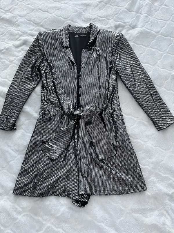 kombinezon cekiny zara m/l  hit sylwester