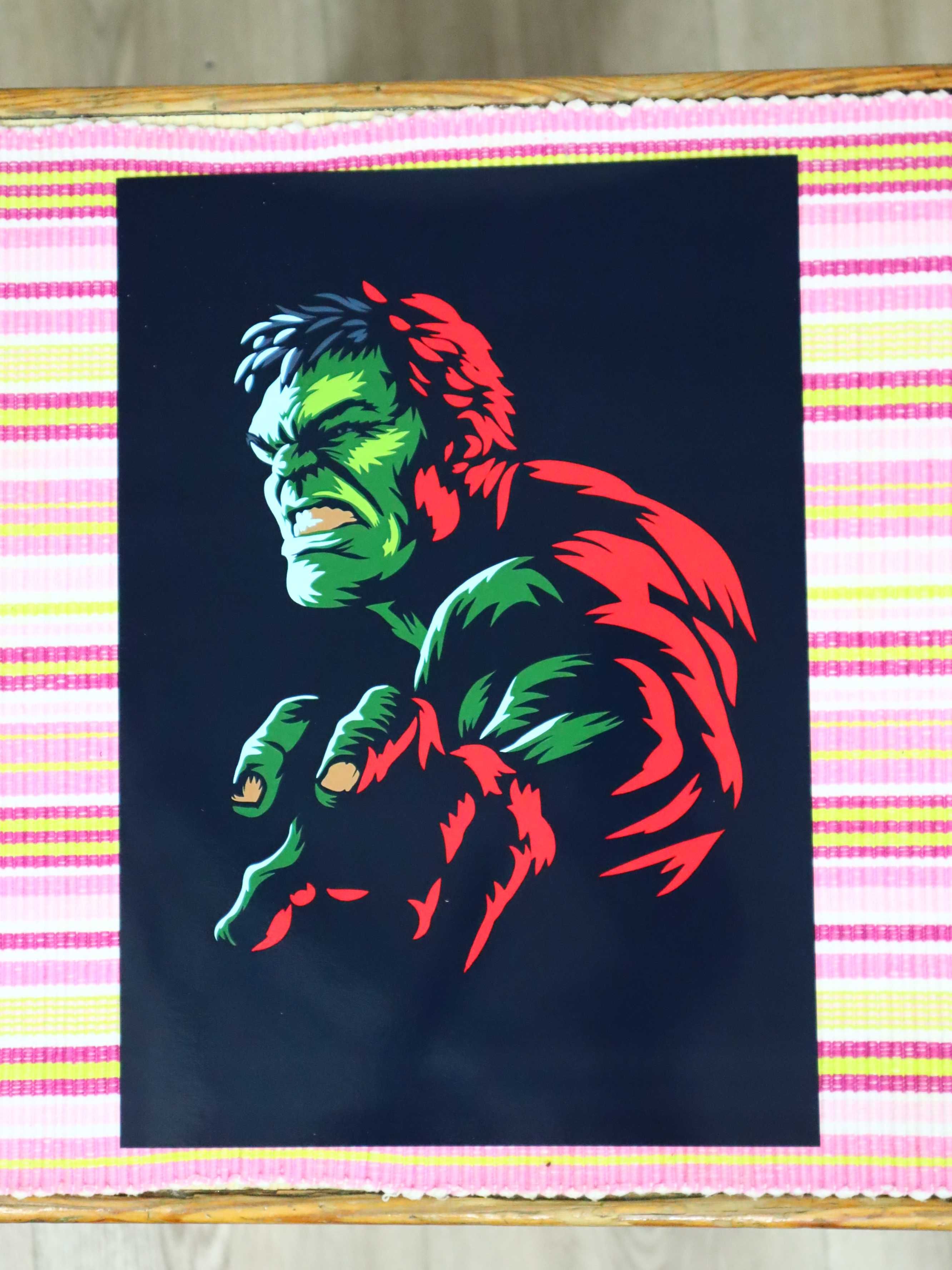 Plakat A4 - Hulk - C19