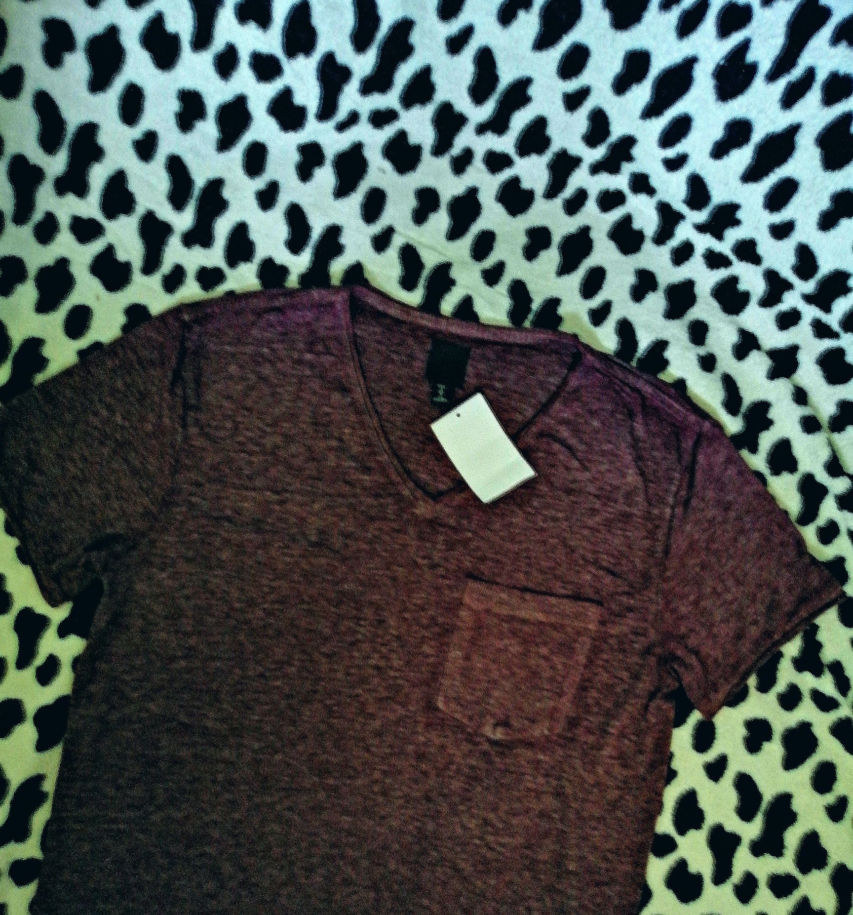 H&M nowa zMetką Koszulka bluzka tshirt Typu basic, prosta, regular fit