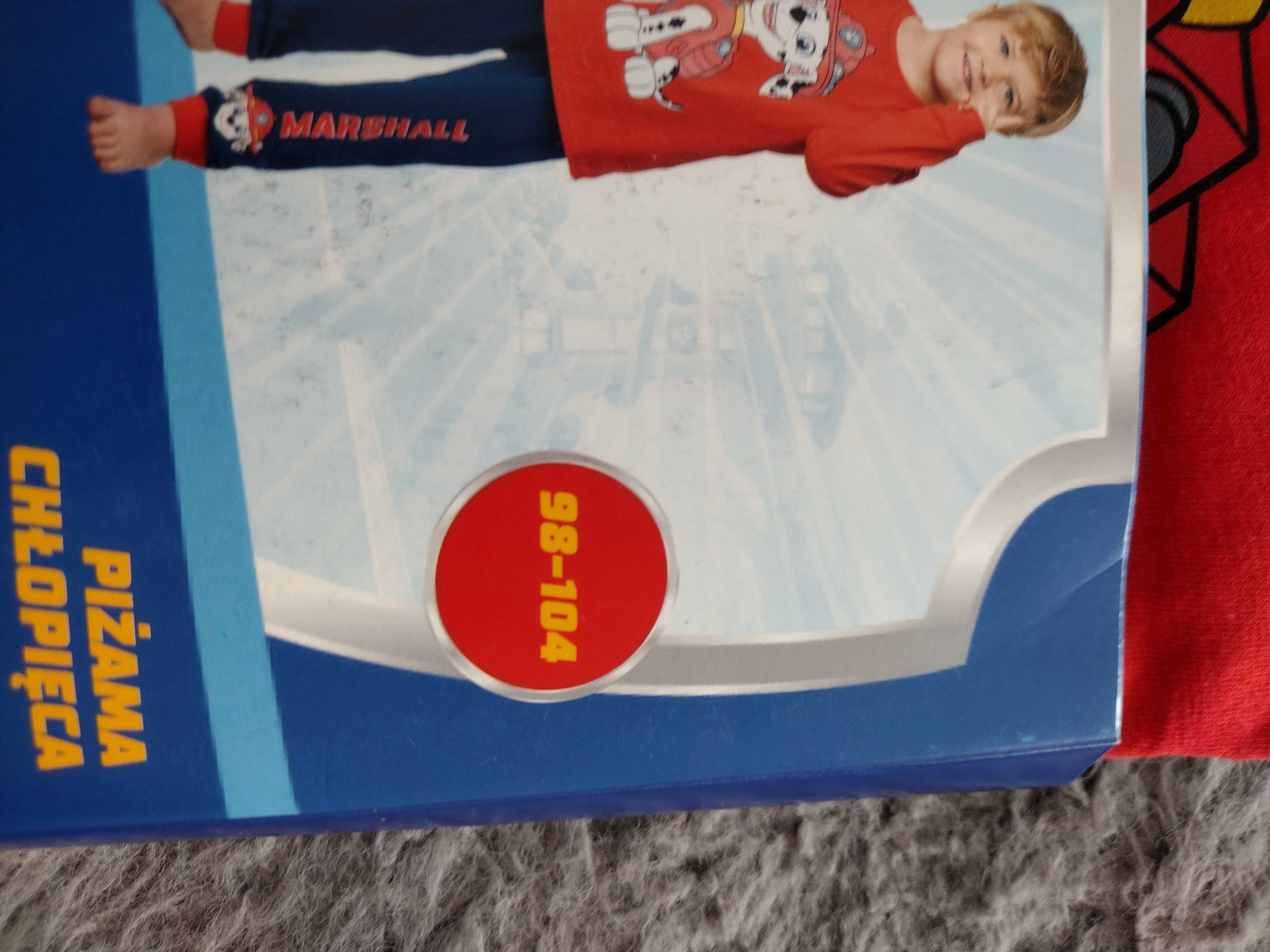 Piżama dwuczęściowa 98-104 dla chłopaka Marshall Paw patrol psi patrol