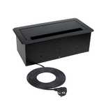 Gniazdo meblowe, wpuszczane Design Light INBOXz USB A+C, RJ45 i HDMI