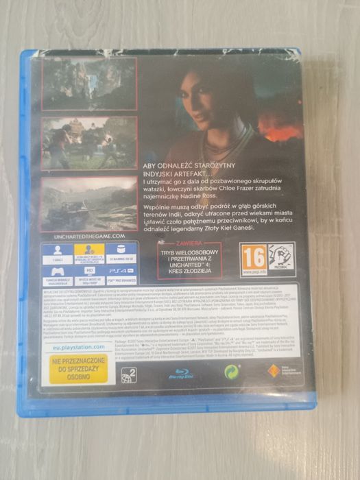 Uncharted zaginione dziedzictwo PS4/5