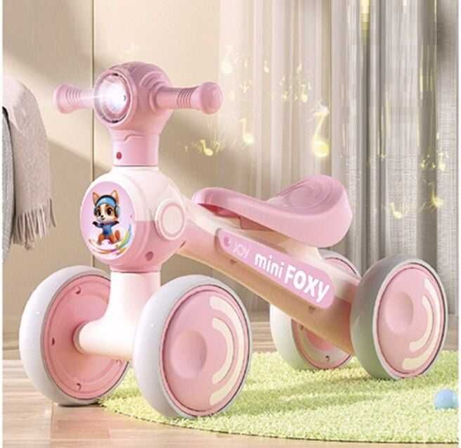 Велобіг JOY 4-х колісний, колеса EVA, підсвітка, українська озвучка