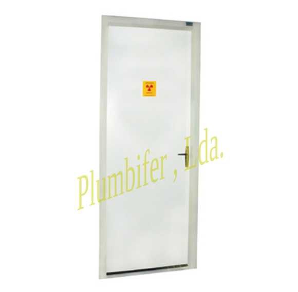 Portas blindadas com chumbo